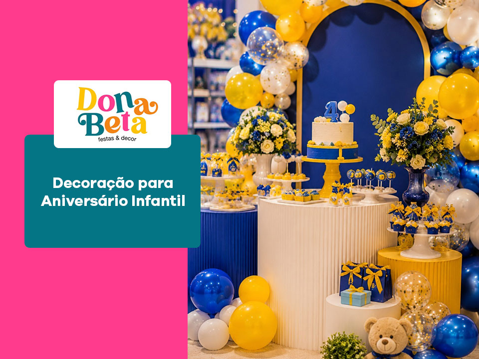 Decoração para Aniversário Infantil
