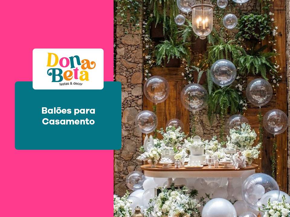 Balões para Casamento