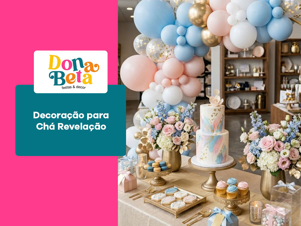 Decoração para Chá Revelação