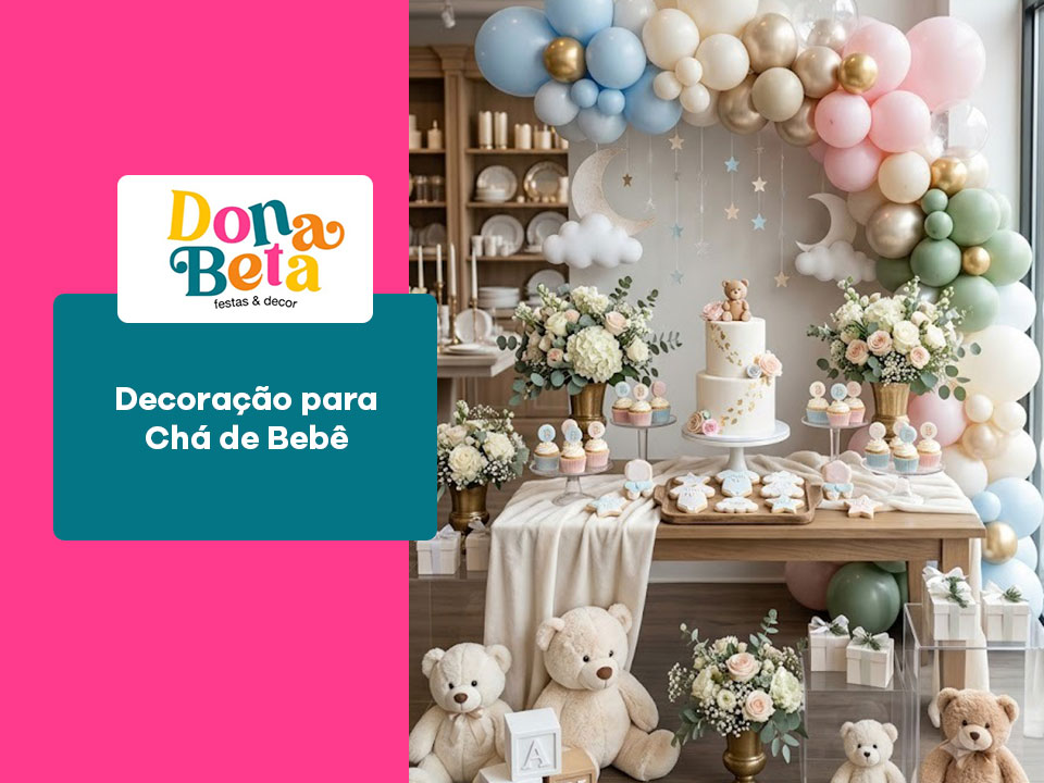Decoração para Chá de Bebê